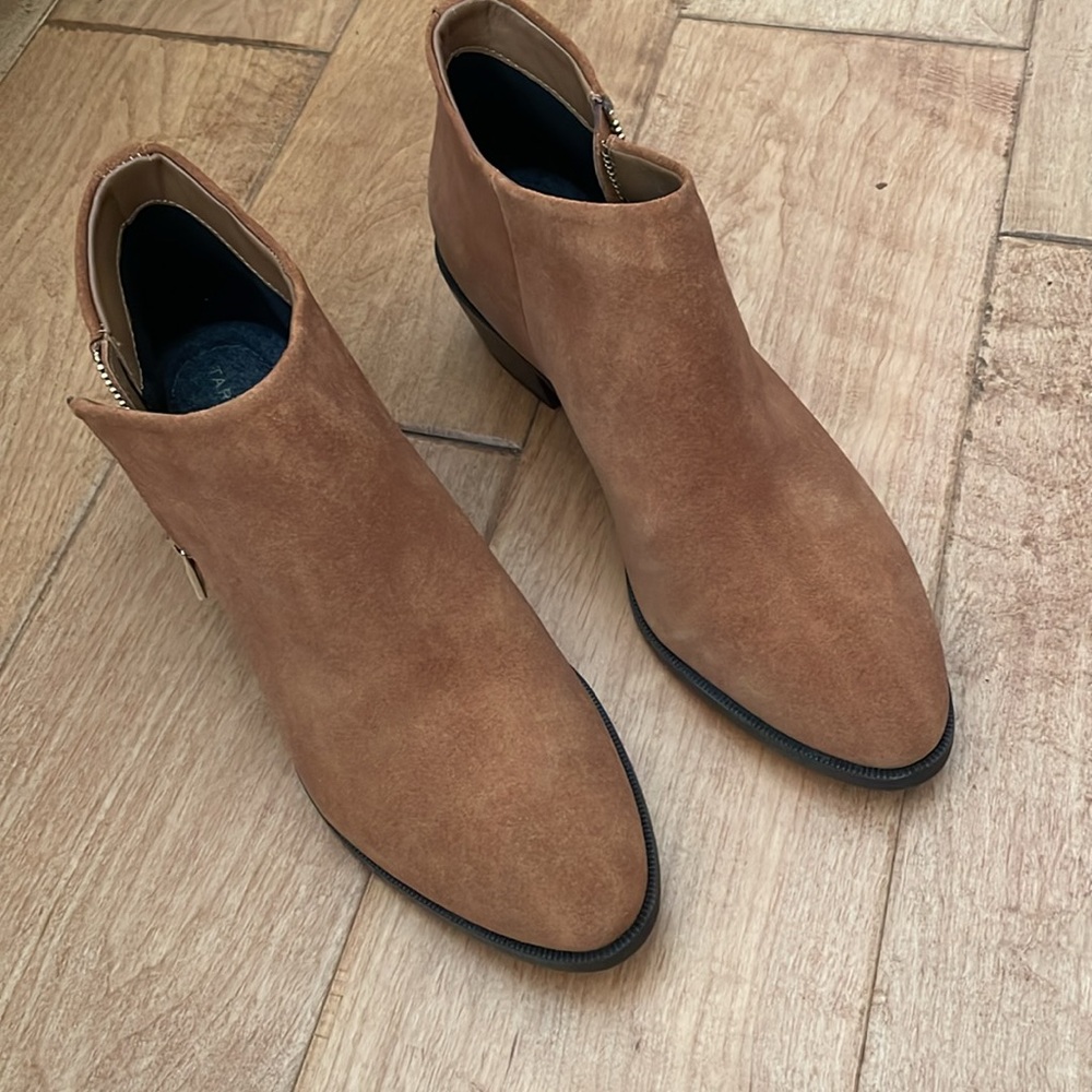New Taryn Rose suede ankle boots